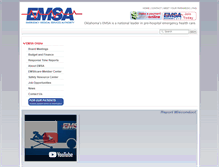 Tablet Screenshot of emsaonline.com